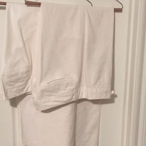 Two pairs white pants NYC sz 8